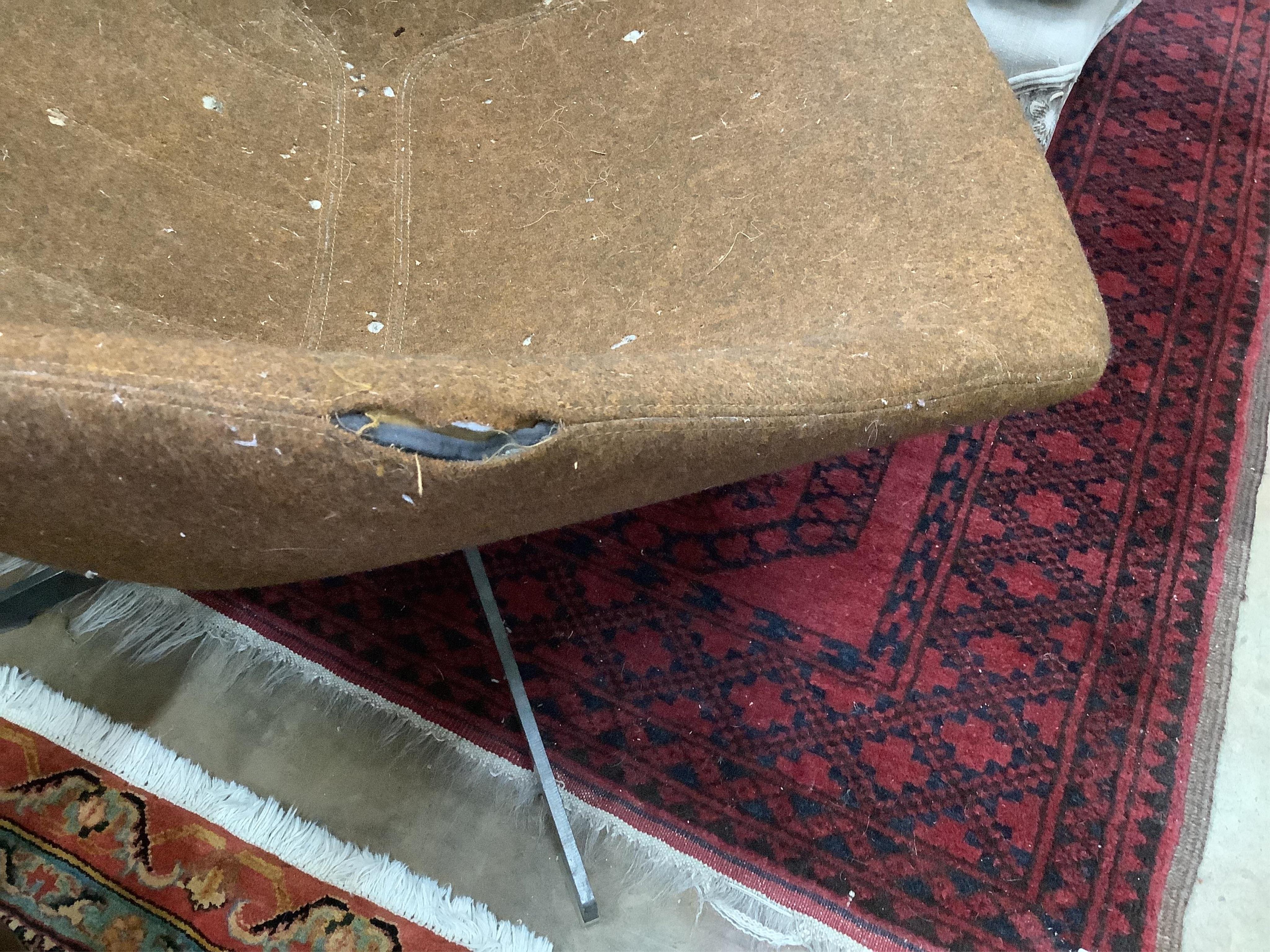 Alfredo Haberli for Moroso 'Take a line for a walk' swivel chair. Condition - poor